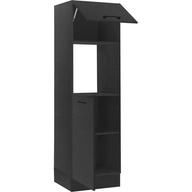 BASIC by Balculina Mehrzweckschrank Turin (1-St) Breite 60 cm, wahlweise in schwarz matt oder weiß matt – Bild 2