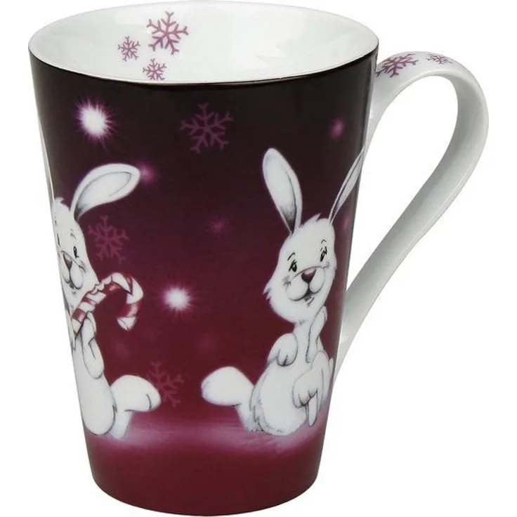 Weihnachtstasse Christmas Bunny Banna on ice 420ml
