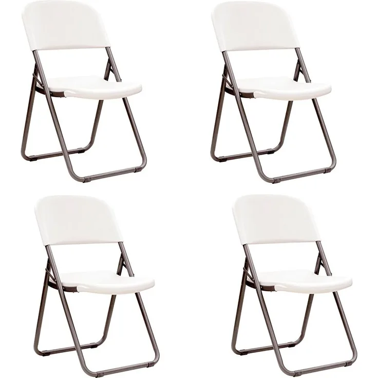 Lifetime Klappstuhl Set | 4er-Set | Weiß |