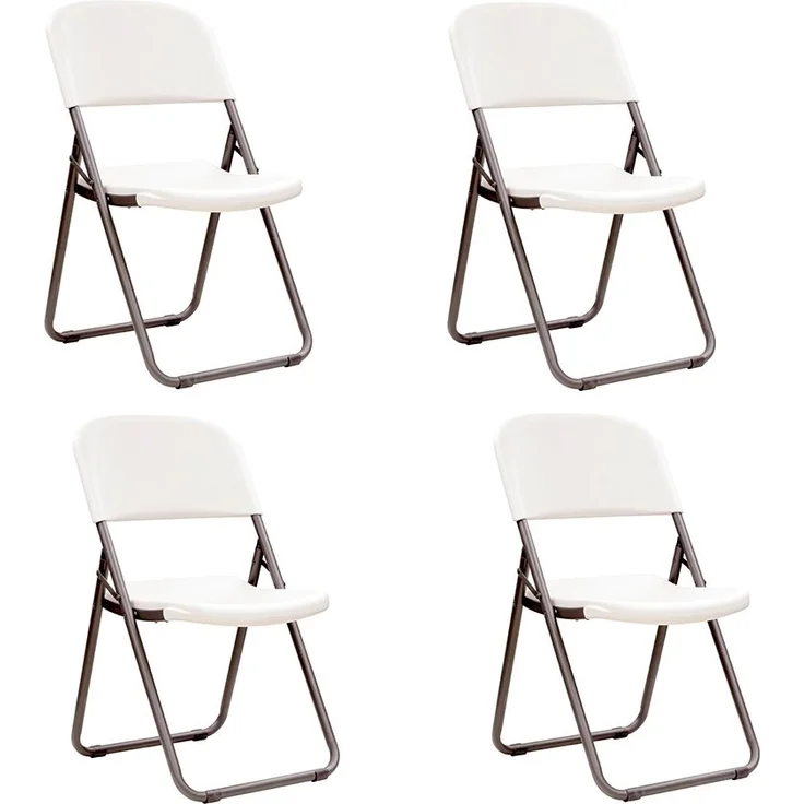 Lifetime Klappstuhl Set | 4er-Set | Weiß |