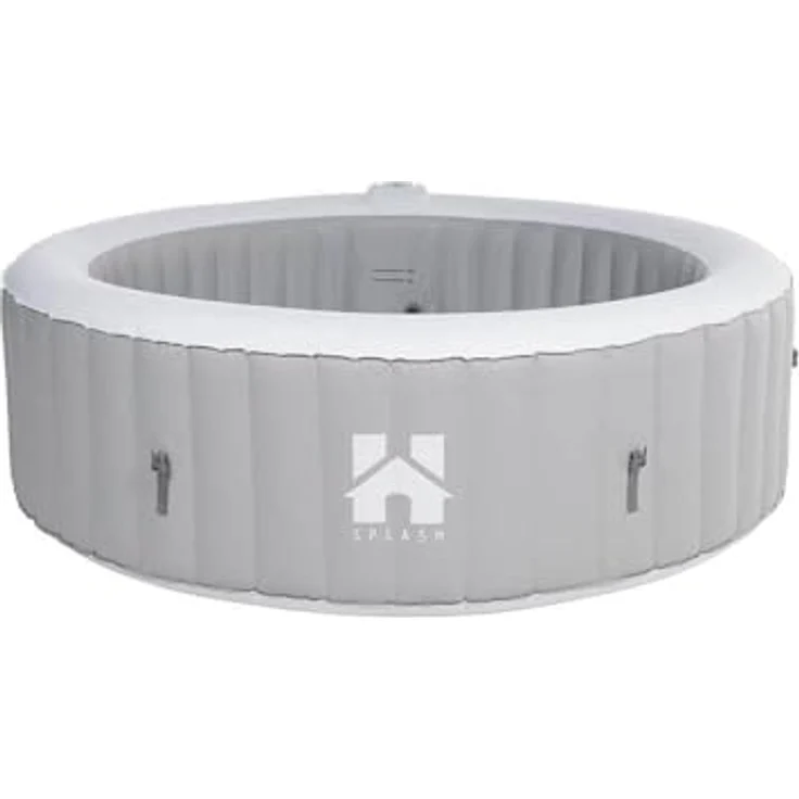 HOME DELUXE Outdoor Whirlpool SPLASH Uni - Grau - 6 Personen – Bild 2