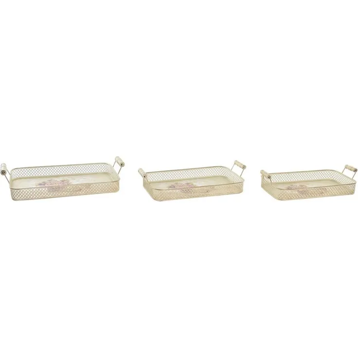 DKD Home Decor Tablett-Set, Standard
