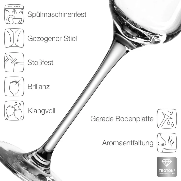 LEONARDO Grappaglas CIAO+, 6-tlg, Kristallglas, 85 ml, 6-teilig – Bild 4