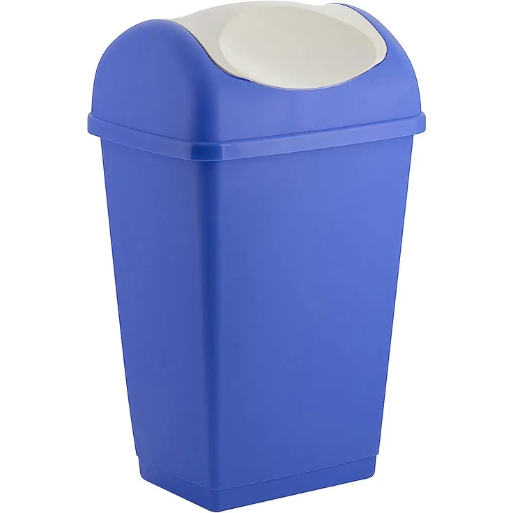 Tontarelli 235671 Schwingdeckeleimer 9 L blau