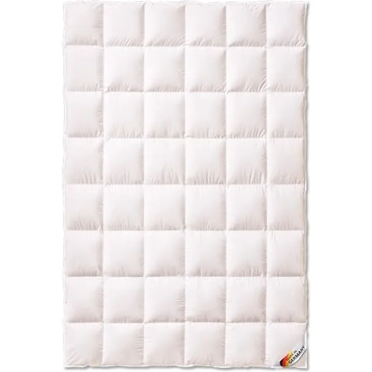 KÜNSEMÜLLER Microfaserbettdecke Finesse Warm, Füllung: 100% Polyester (Sensofill), Bezug: 100% Baumwolle, Daunen-Feeling durch modernste Fasertechnologie