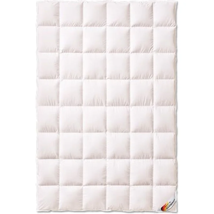 KÜNSEMÜLLER Microfaserbettdecke Finesse Warm, Füllung: 100% Polyester (Sensofill), Bezug: 100% Baumwolle, Daunen-Feeling durch modernste Fasertechnologie – Bild 1