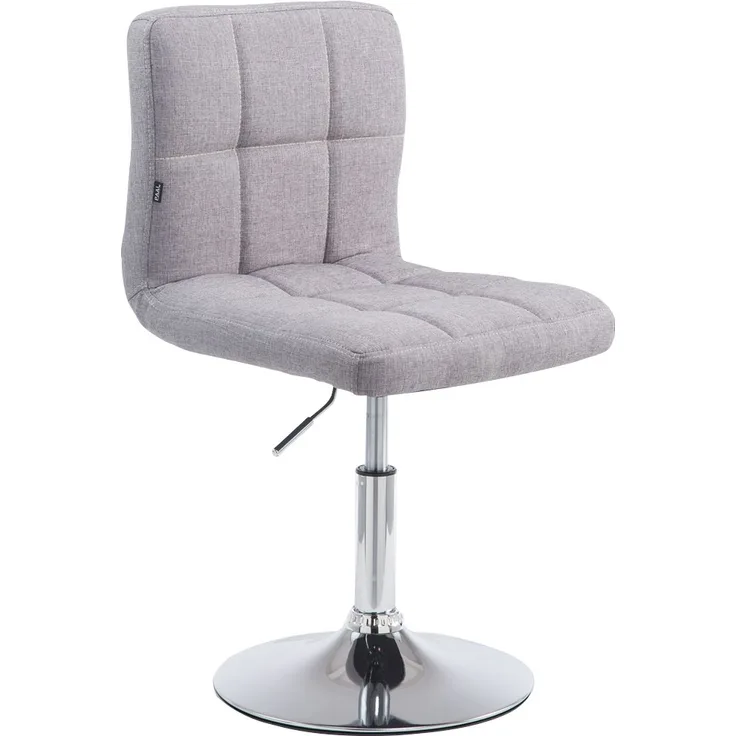 CLP Palma Lounger V2 Stoff Lounger höhenverstellbar und drehbar, grau