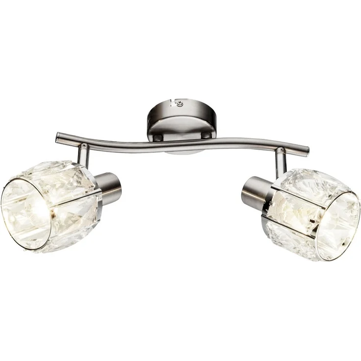 Deckenstrahler, Spots beweglich, Glaskristalle, Chrom, KRIS – Bild 1