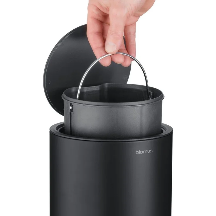 blomus Kosmetikeimer -SINO- Mülleimer 3 Liter, Absenkautomatik (Soft Close), Innenbehälter – Bild 2