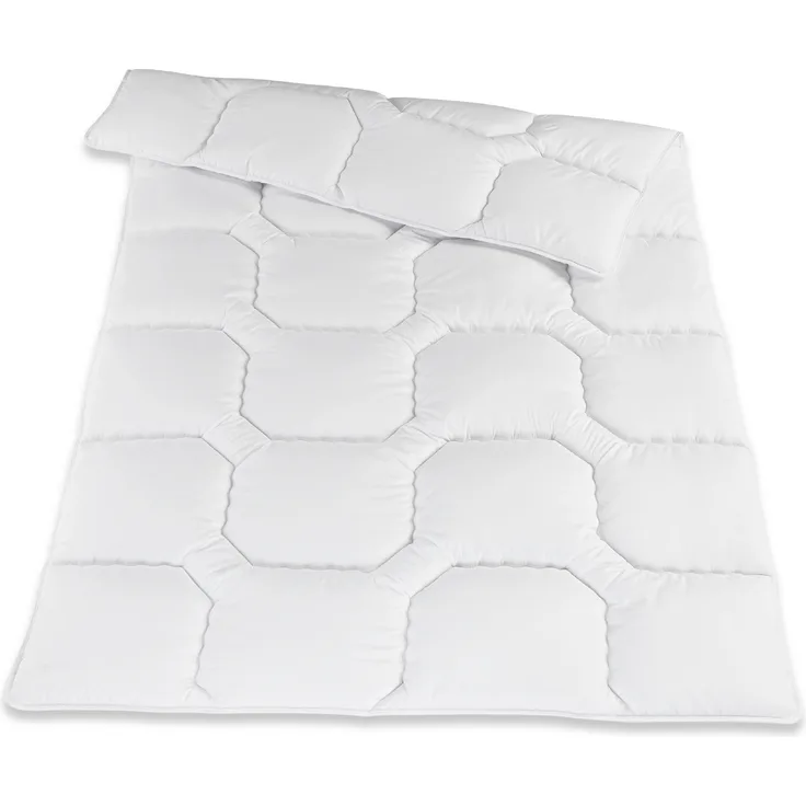 Traumhaft gut schlafen Softline - Steppbett, verschiedene Wärmestufen, Allergikergeeignet, Ausführung: Steppbett, Größe: 135 x 200 cm