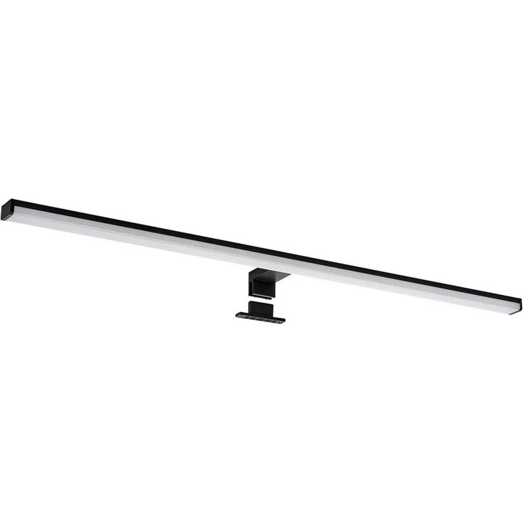 SEBSON Spiegelleuchte LED Spiegellampe Bad 90cm IP44 15W 1300lm 4000K 230V 900x98x44mm, LED integriert, Neutralweiß, Aufbauleuchte + Klemmleuchte, 110° Abstrahlwinkel, einfach Montage – Bild 1