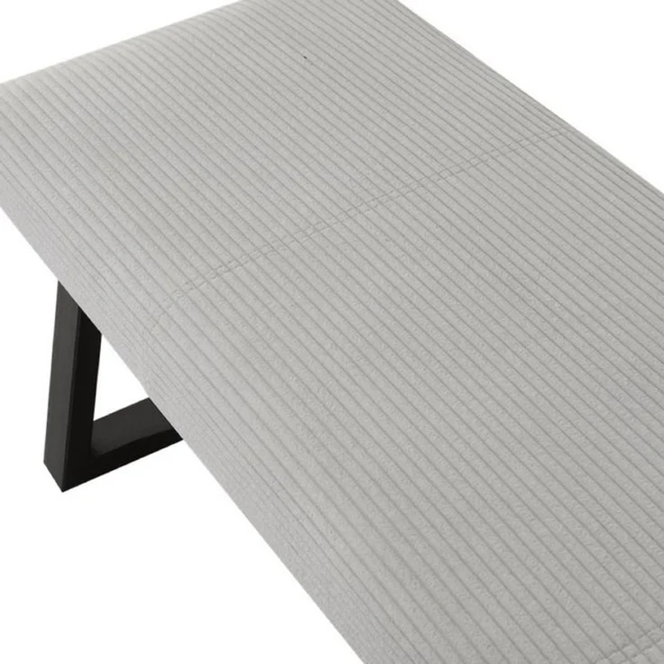 B&D home Essbank SIGFRID (1-St), gepolstert, Metallgestell, mit/ohne Rückenlehne, in 100/120/140/160cm – Bild 4