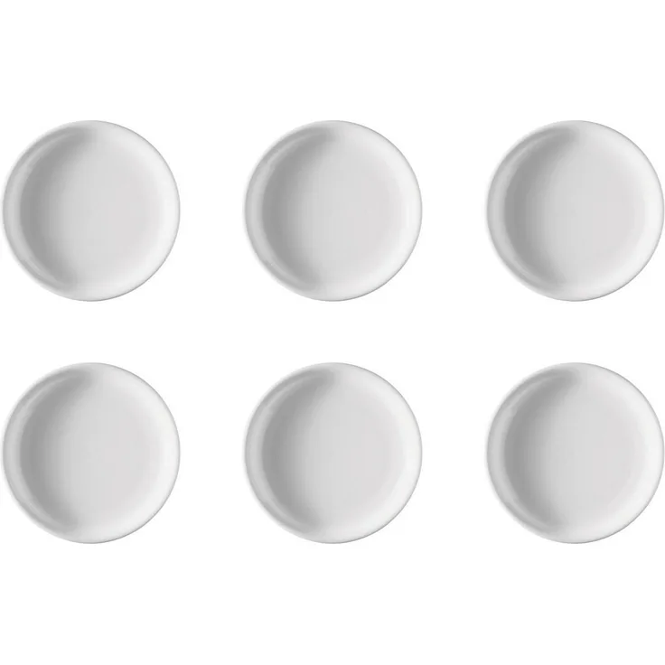 Thomas Porzellan Frühstücksteller Frühstücksteller 20 cm, (6 St), Porzellan, spülmaschinenfest und mikrowellengeeignet