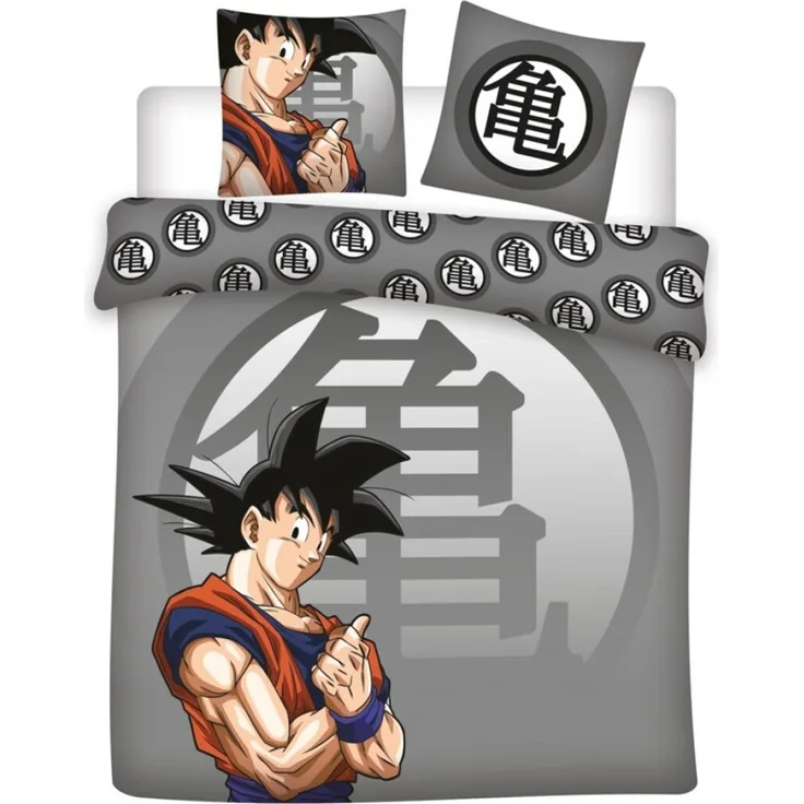 Dragon Ball Z Bettbezug Set Polycotton 240x220 cm + 2 Kissen 65x65 cm