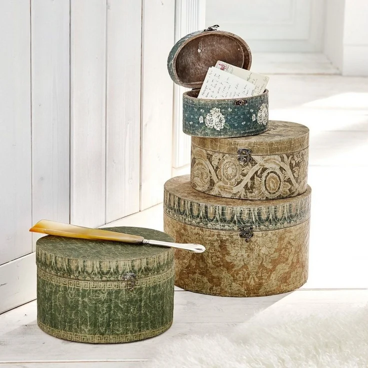 Mirabeau Dekokorb Box 4er Set Talais bunt – Bild 2