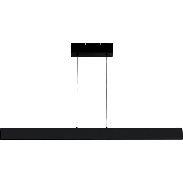 Novel 'SCOTTSDALE' LED-Hängeleuchte, Aluminium schwarz, 6 x 190 x 120 cm, dimmbar – Bild 3