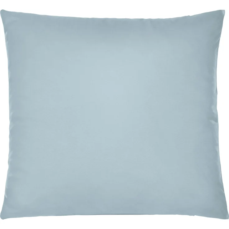 biberna Feinjersey-Kissenbezug, 2-teilig, bläulich, 40x40 cm – Bild 1