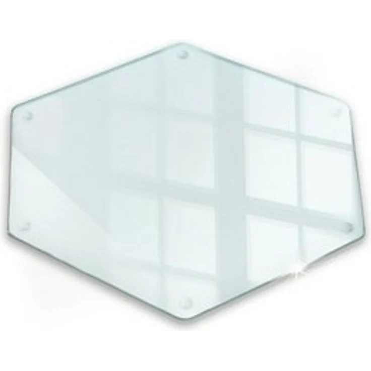 Tulup Schneidebrett Transparent Küchenbrett Servierbretter, (1-St), Gummifüße – Bild 6