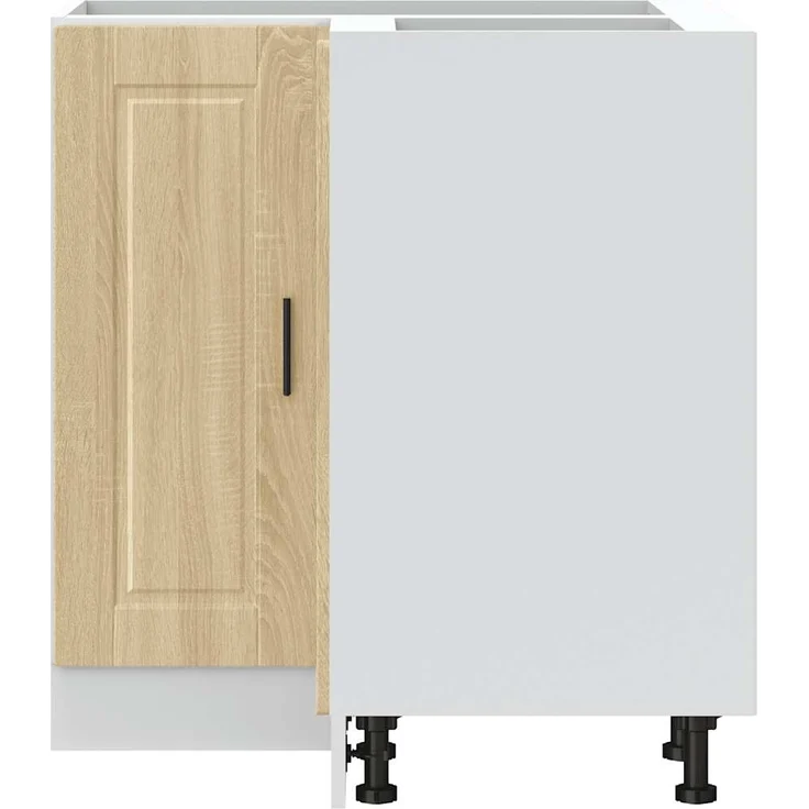 vidaXL Küchen-Eckunterschrank Porto Sonoma-Eiche Holzwerkstoff 853990 – Bild 4