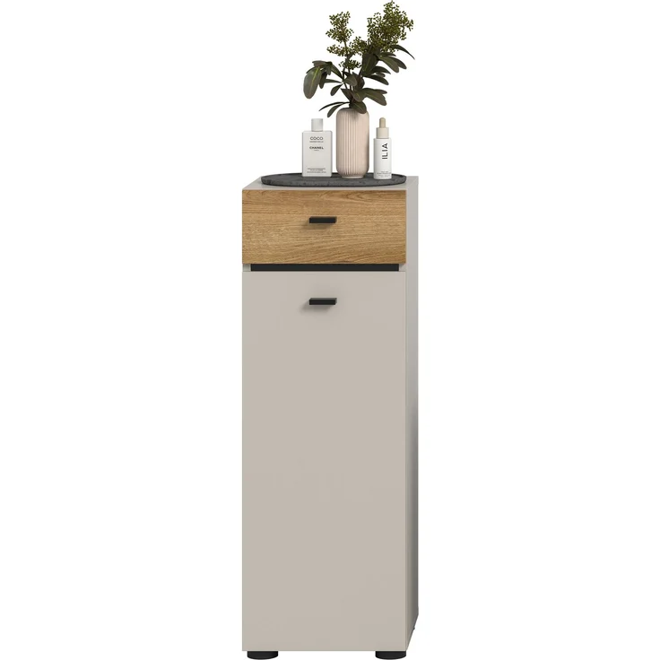 Aqua Standschrank in Kaschmir Melamin – Bild 2