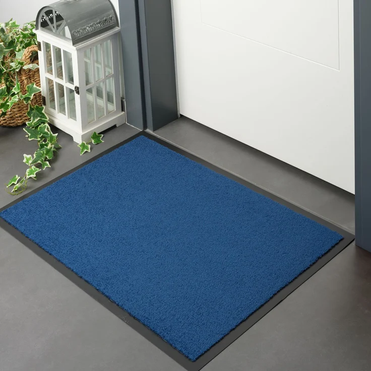 Furni24 Fußmatte - Blau, 60 x 90 cm – Bild 3