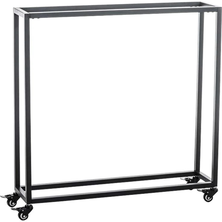 CLP Kaminholzständer Hetta,schwarz 25x100x100 cm – Bild 6