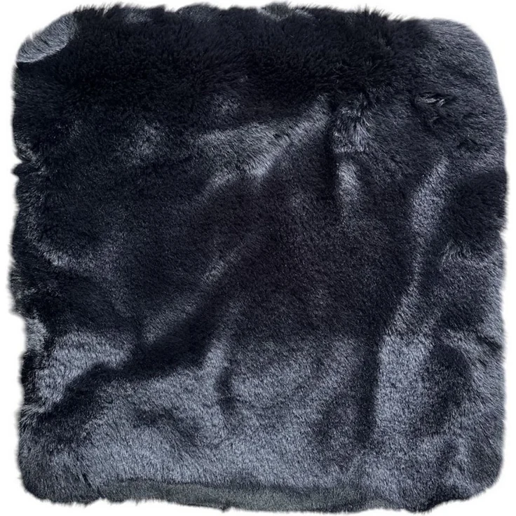 VIVA Home Tischläufer Dekofell Kuschelfell Ø 38 cm oder 38x38 cm (Stück, 1 Läufer), kuschelig, weiche Dekoration – Bild 1