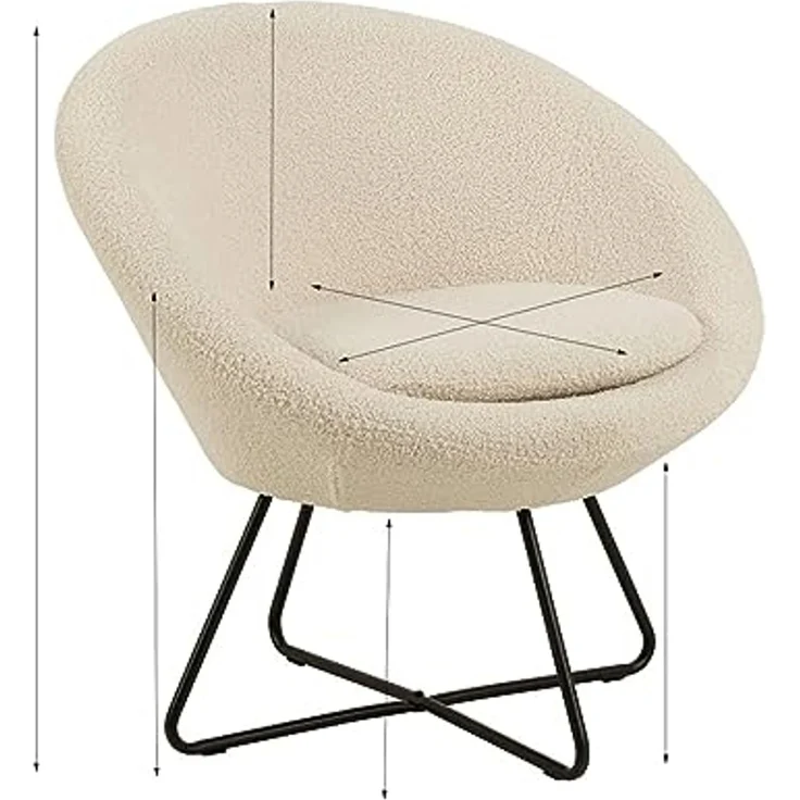 Kidsmill Bo Lounge Chair - Orson Cream Beige – Bild 3