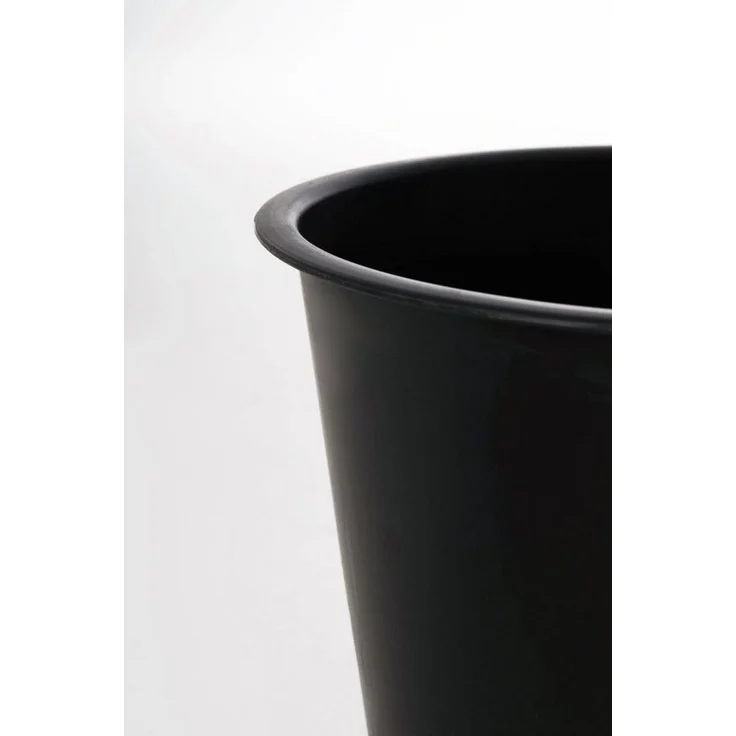 VIVANNO Pflanzeinsatz Kunststoff EINSATZ Rund Rund, Schwarz Matt 24x24x24 cm – Bild 1