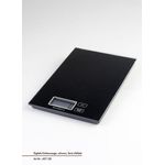 Küchenwaage JUSTINUS BHT 16.50x23x2.80 cm schwarz