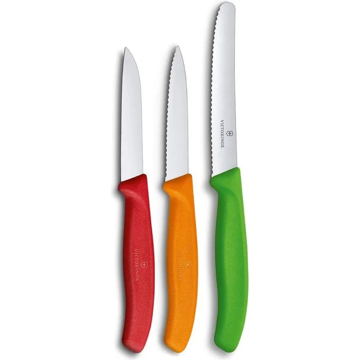 VICTORINOX Messer-Set Swiss Classic 3-teilig 3fach sortiert – Bild 2