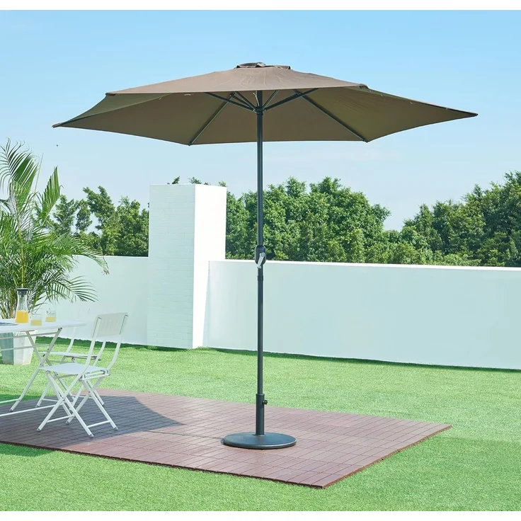Sonnenschirmständer Bionaz Ø50x5,5 cm Beton 17 kg Schwarz [casa. pro] – Bild 2