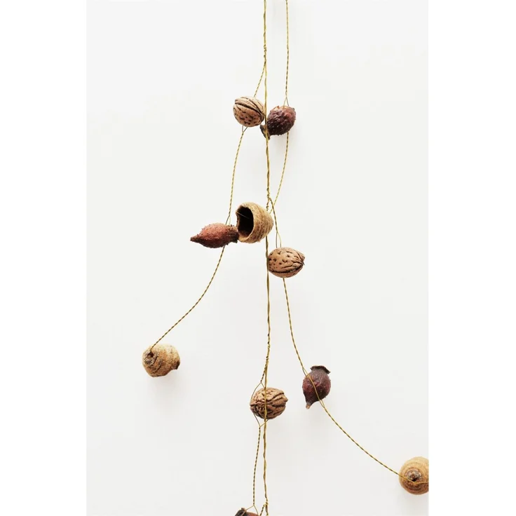 HTI-Living Holz/Draht Natur-Wandbehang 12 tlg. – Bild 2