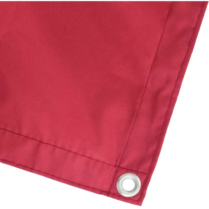 vidaXL Balkonsichtschutz Bordeauxrot 110 x 500 cm Oxford-Stoff 42030911 – Bild 2