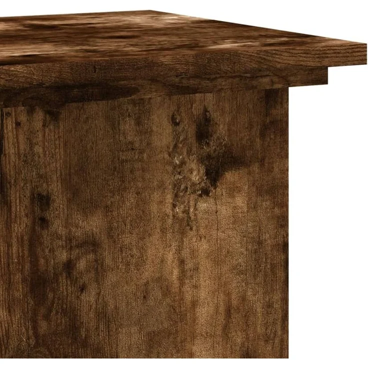vidaXL Pflanzenständer Räuchereiche 33x33x80 cm Holzwerkstoff 852973 – Bild 6