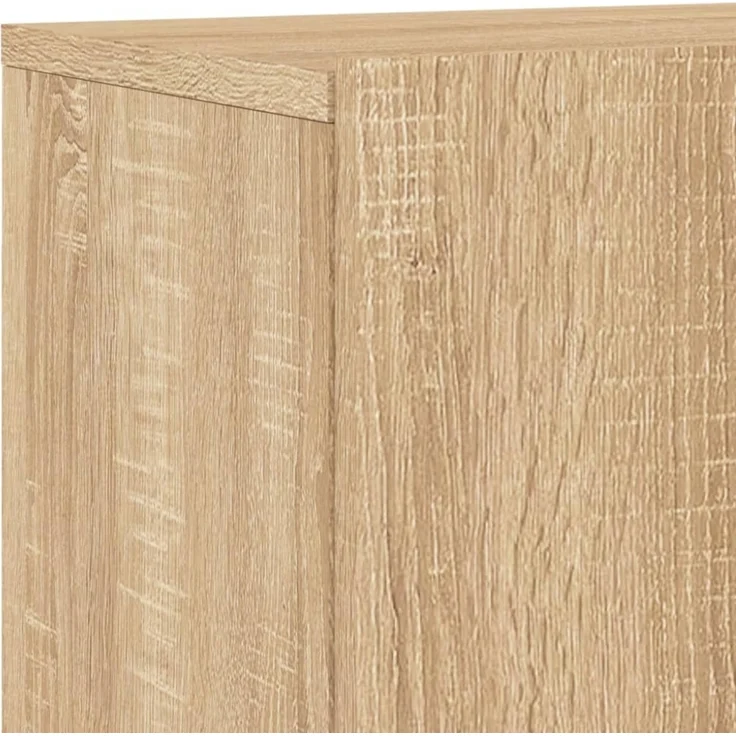 vidaXL 5-tlg. Wohnwand Sonoma-Eiche Holzwerkstoff 3216466 – Bild 12