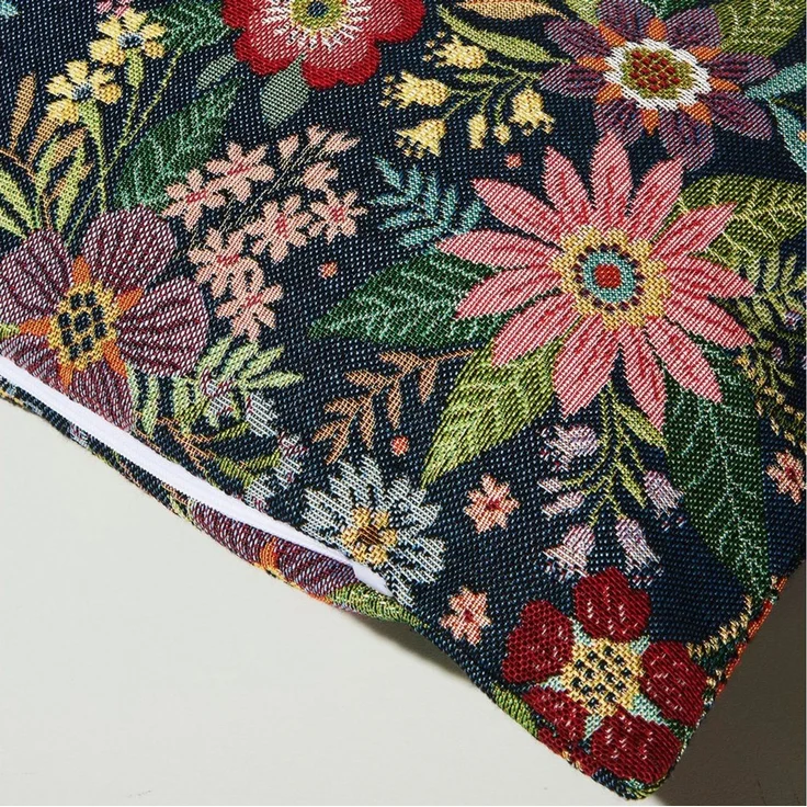 Erwin Müller Kissenbezug Kissenhülle "Blumen", Blumen – Bild 3