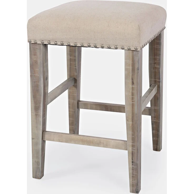 Livin Hill Avola AV1933-74 Stehtisch mit Hockern, Akazienholz, Furnier, Stoff, 91,5 x 46 x 188 cm – Bild 10