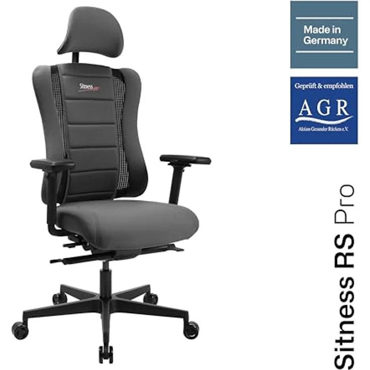 Topstar Sitness RS Pro AGR schwarz/anthrazit-schwarz – Bild 4
