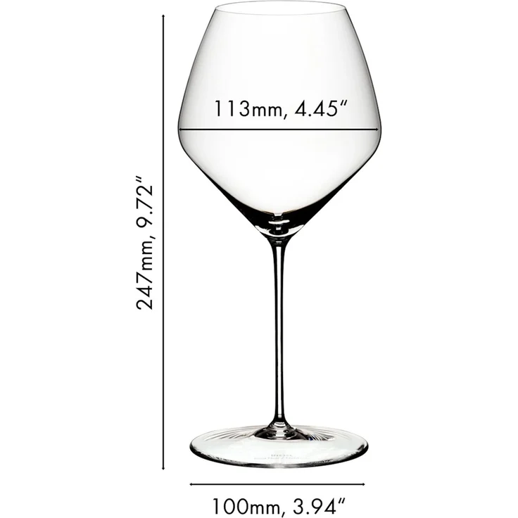 RIEDEL 5330/07 VELOCE Pinot Noir / Nebbiolo Weinglas VORTEILSSET - KAUF 4 ZAHL 3 – Bild 2