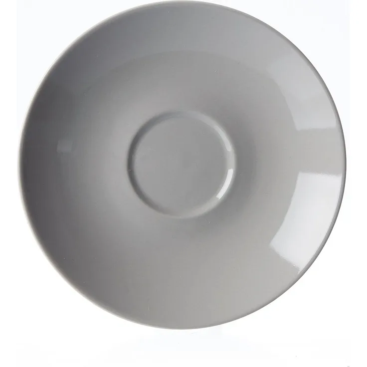 Ritzenhoff & Breker Doppio Untere, Untertasse, Unter Tasse, Geschirr, Porzellan, Grau, Ø 16 cm, 576894