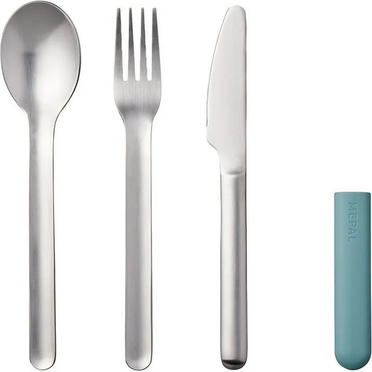 Mepal BLOOM Besteckset 3-teilig Nordic Green