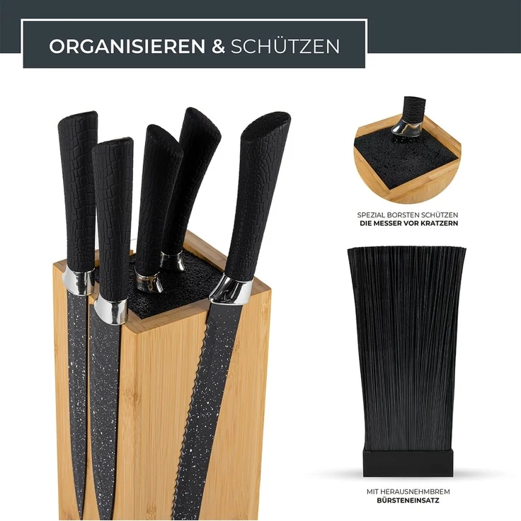 Exitoso Messerblock Bambus – Bild 5