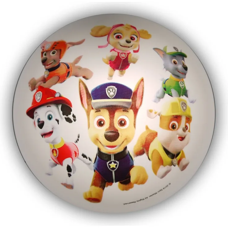 Farbenfrohe Kinderleuchte Deckenschale Ø35cm zauberhaftes PAW PATROL Motiv