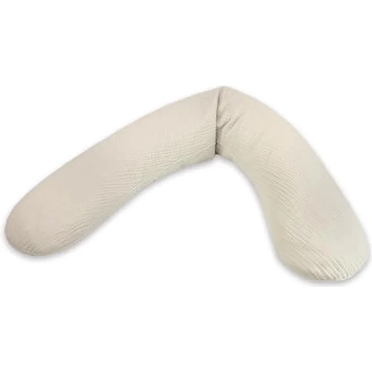 Theraline Stillkissen Das Original, ergonomisches Stillkissen mit Dinkel Füllung, 40 cm, waschmaschinengeeignet – Bild 1