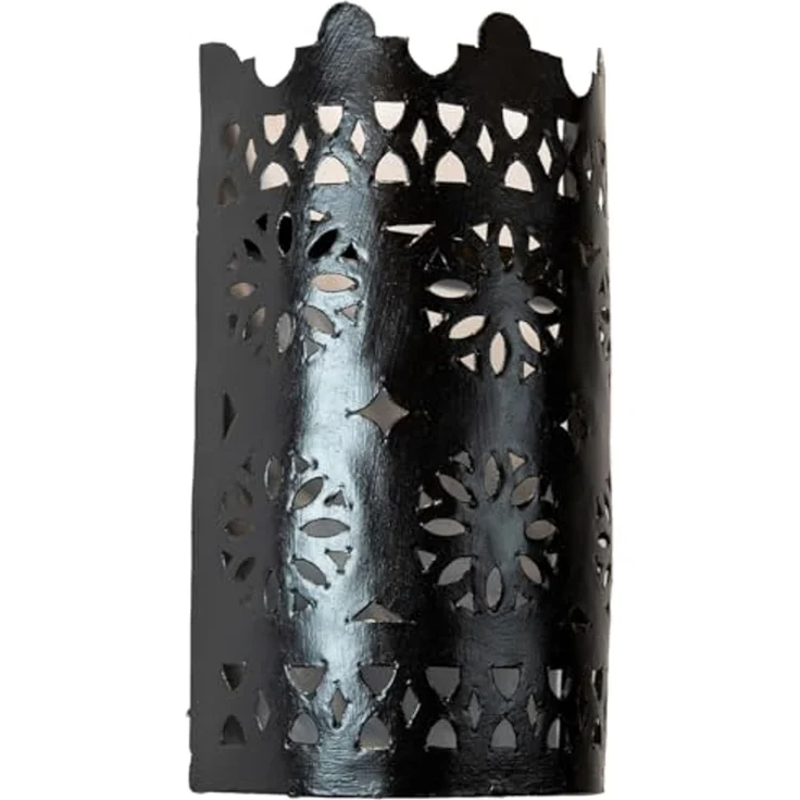 Marrakesch Orient & Mediterran Interior Wandleuchte Orient Wandlampe Lera H 30 cm, Metall-Patina in Handarbeit, Handarbeit – Bild 7