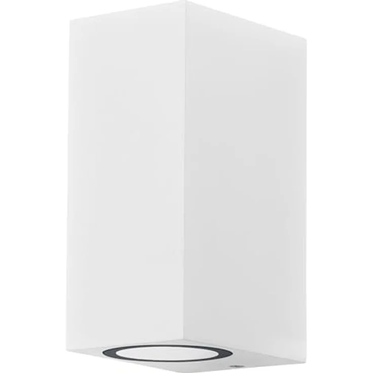 Osram ENDURA Classic Square Updown Außen-Wandleuchte, weiß, GU10-Sockel (max 35W), kann mit einfacher oder smarter Lampe bestückt werden, Down oder Up/Down Leuchtenvariante, Schutzklasse IP44 – Bild 2