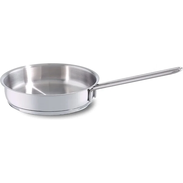 Fissler Bratpfanne häppchen, Edelstahl 18/10 (1-tlg), Induktions-geeignet, unbeschichtet – Bild 1
