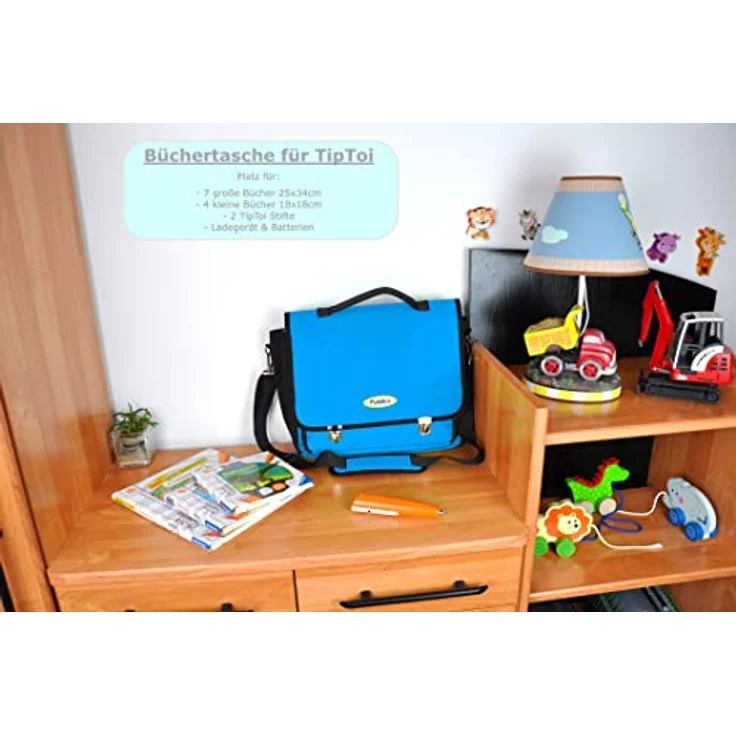 PUNALU Aufbewahrungstasche Tasche für TipToi Stife & Bücher, TipToi Tasche – Bild 7
