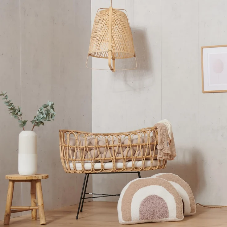Nordic Coast Company Zierkissen, Regenbogenkissen, Dekokissen Kinderzimmer, Kinderkissen, Babykissen – Bild 6